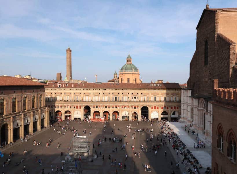 Piazza Maggiore Things To Do In Bologna by Authentic Food Quest