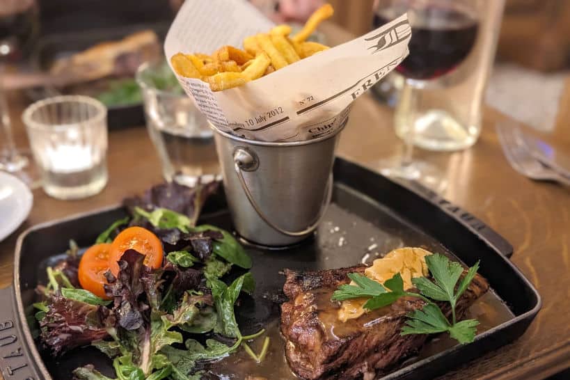French Steak Best Affordable Restaurants In Paris Near Eiffel Tower by Authentic Food Quest