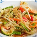 Lao Style Papaya Salad by Authentic Food Quest