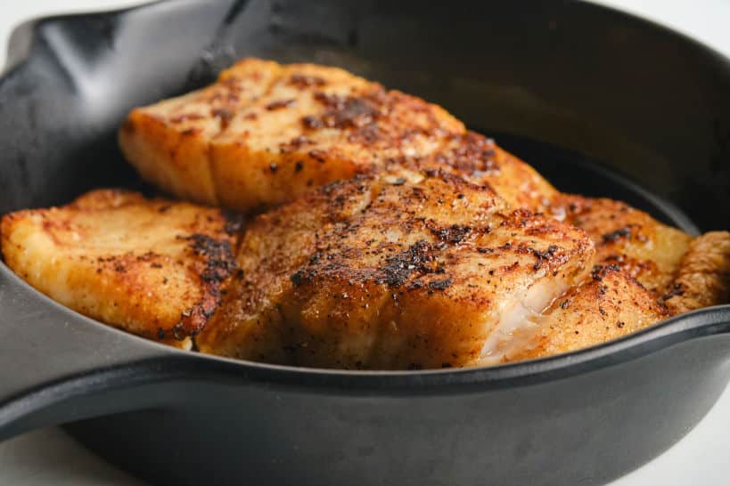 Grilled Fillet Blackened Grouper by Authentic Food Quest