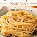 Authentic Cacio e Pepe Recipe by Authentic Food Quest