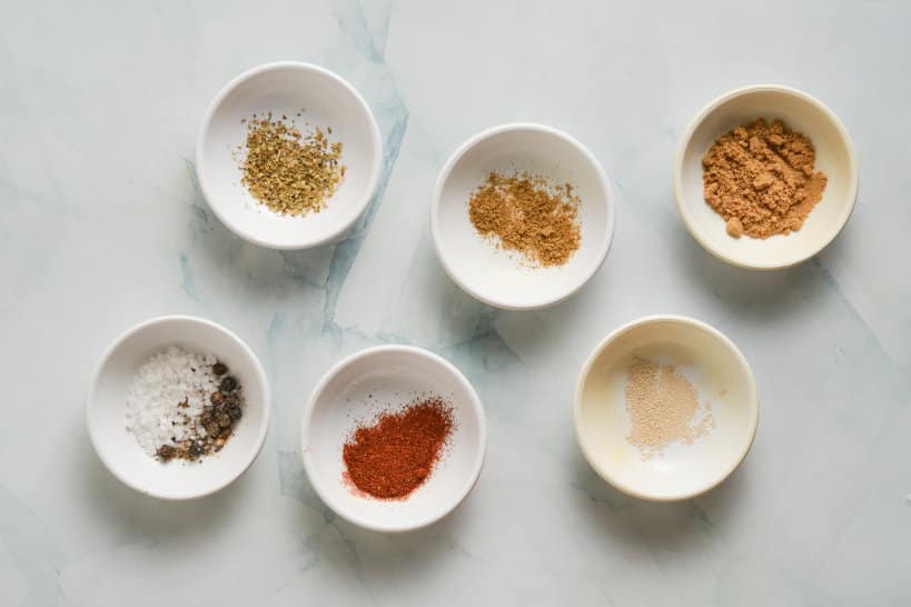 Seasoning Ingredients for Blackened Grouper Recipe