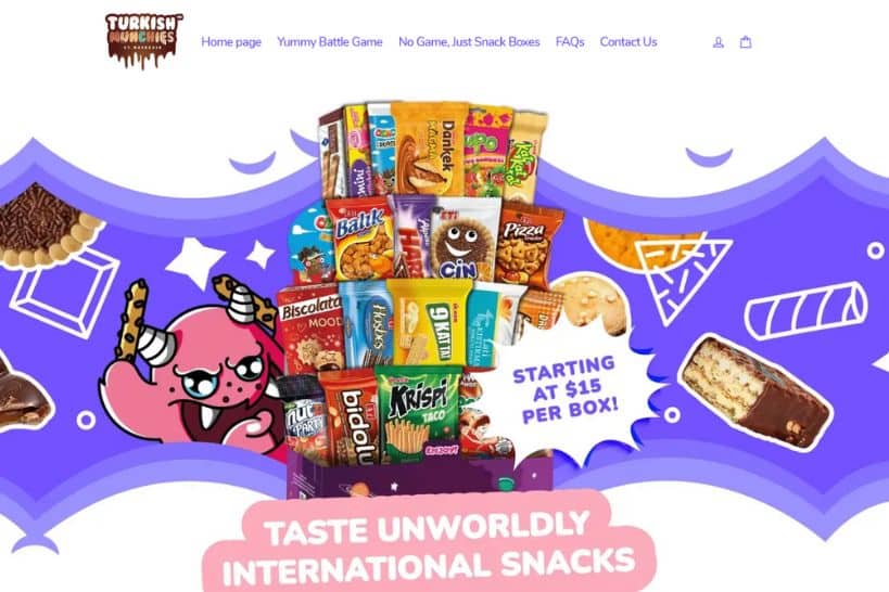 How to buy Turkish Munchies Box by Authentic Food Quest