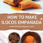 Ilocano Empanada by Authentic Food Quest