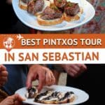 Pinterest Pintxos Tour San Sebastian by Authentic Food Quest