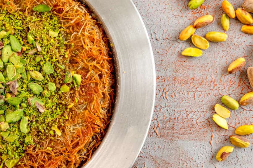Turkish Dessert Kunefe Recipe by Authentic Food Quest