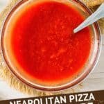 Neapolitan Pizza Sauce by Authentic Food Quest