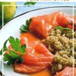 Salmon Tiradito by Authentic Food Quest