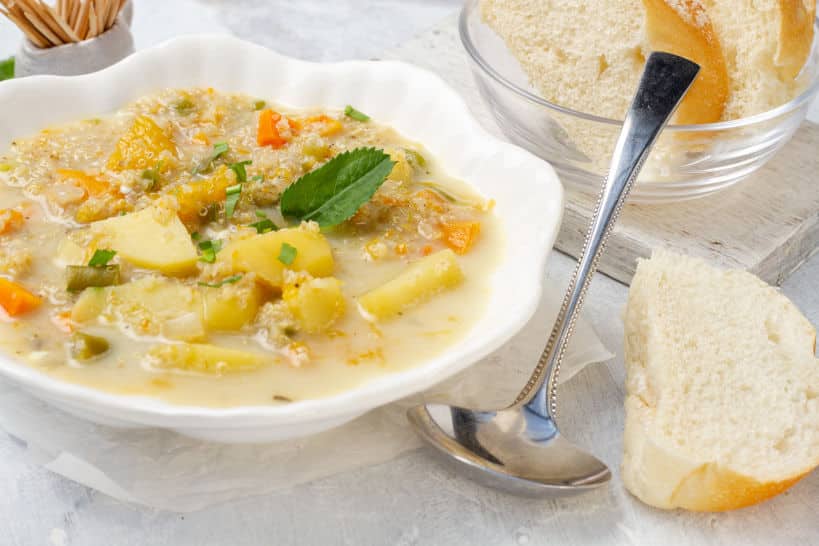 Quinoa Soup Peruvian Soup Quinoa by Authentic Food Quest