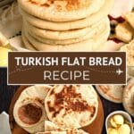 Turkish Flat Bread Recipe by Authentic Food Quest