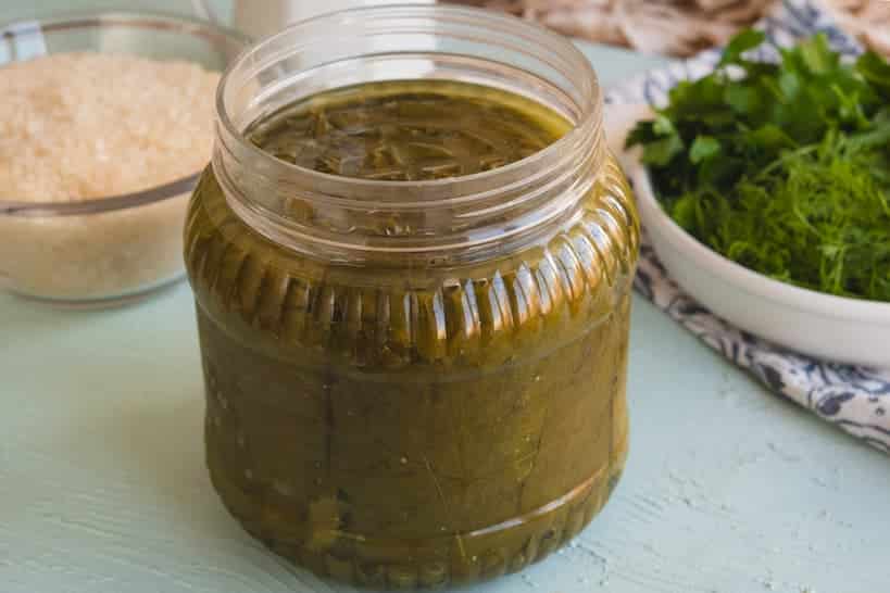 Grape Leaves Vinegar based Brine Dolmadakia by Authentic Food Quest