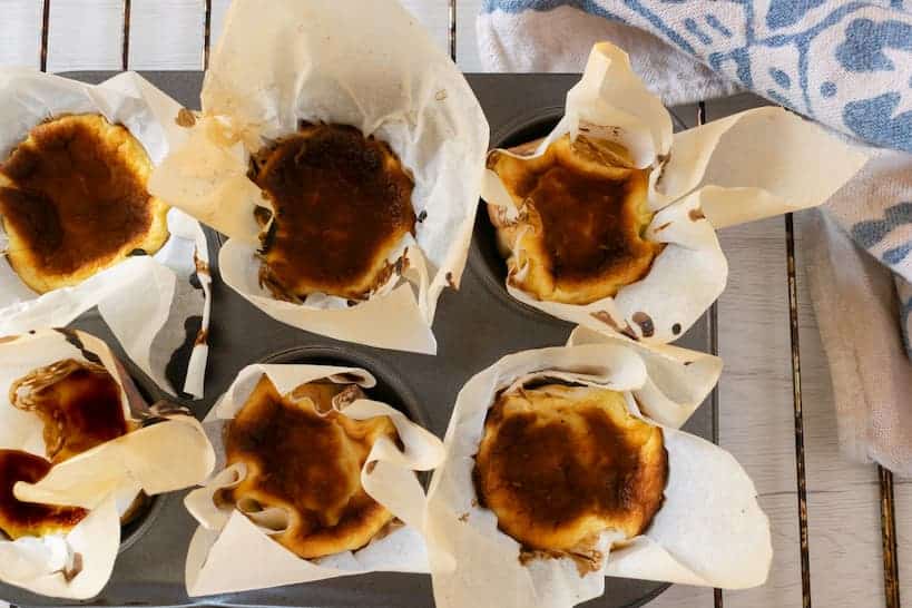 How to Store Mini Basque Cheesecake by Authentic Food Quest
