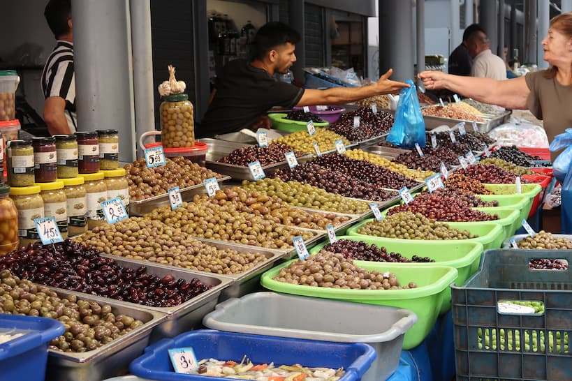 Athens Olive Market by Authentic Food Quest