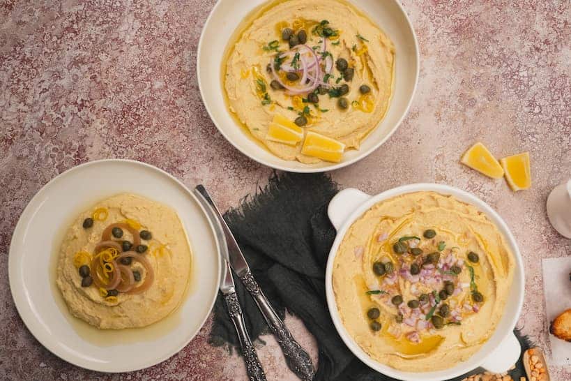 Greek Fava Yellow Split Peas Dip by Authentic Food Quest