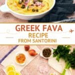 Greek Fava Santorini by Authentic Food Quest