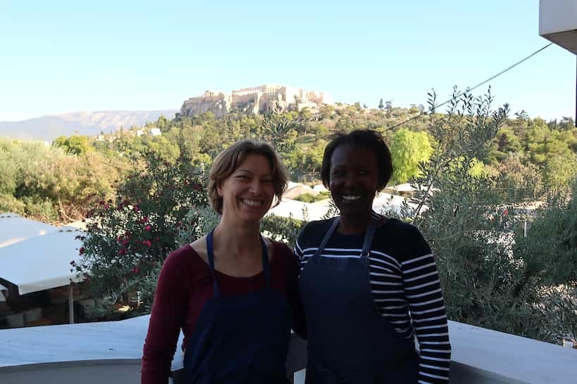 Claire Rosemary Cooking Class In Athens by Authentic Food Quest