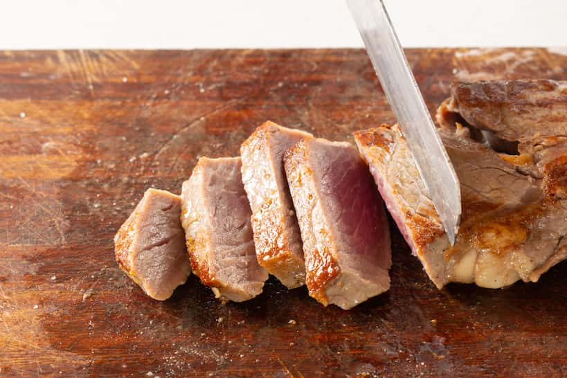 Medium Rare Steak by Authentic Food Quest
