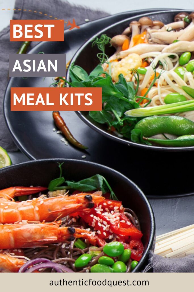 Asian Food Meal Kits by Authentic Food Quest