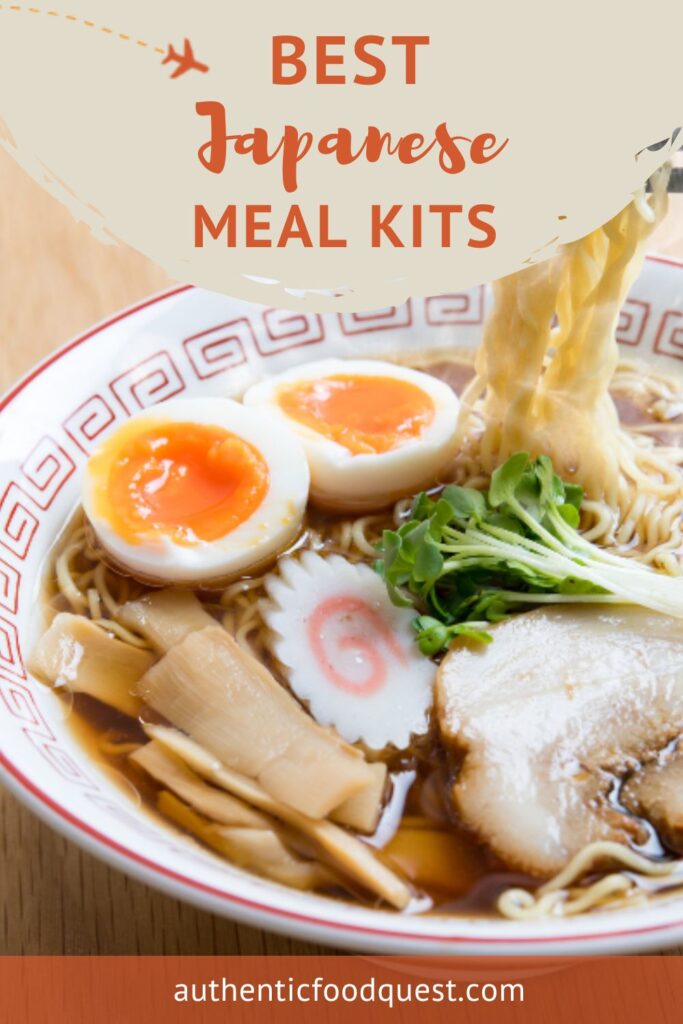Japanese Meal Kits by Authentic Food Quest