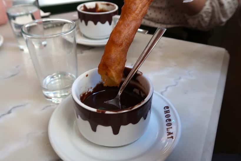 Porras with Chocolate Madrid Food Tour by Authentic Food Quest