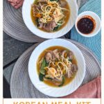 Korean Meal Kit Doofood Review