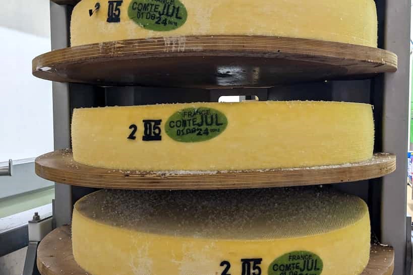 Young Comte Cheese at Shop by Authentic Food Quest