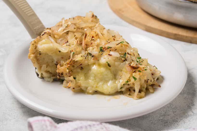 Cheesy Fugazzeta by Authentic Food Quest