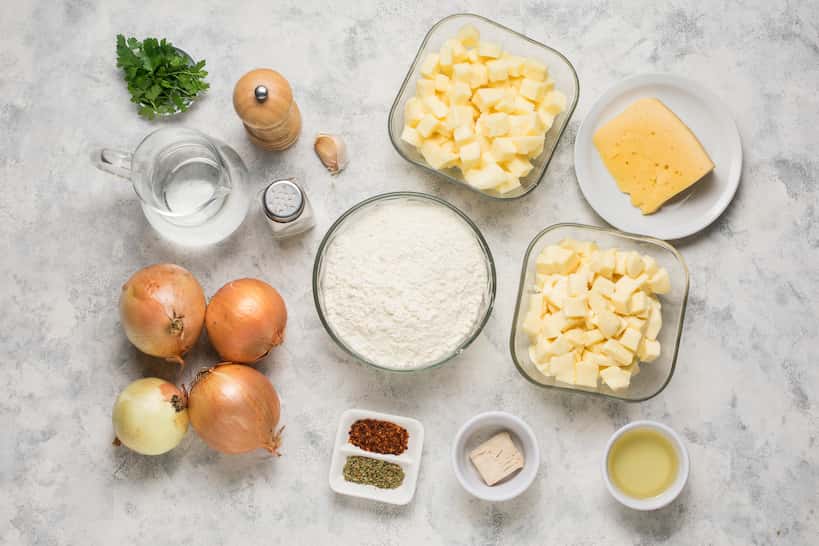 Ingredients for Argentinian Pizza by Authentic Food Quest
