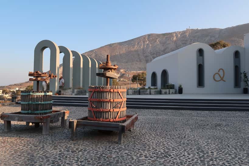 Estate Argyros Winery Santorini Wineries Tours by Authentic Food Quest