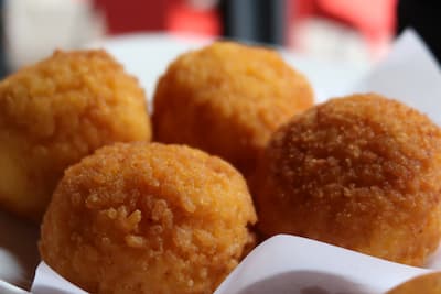 Arrancini in Palermo on cooking vacation in Sicily with Authentic Food Quest