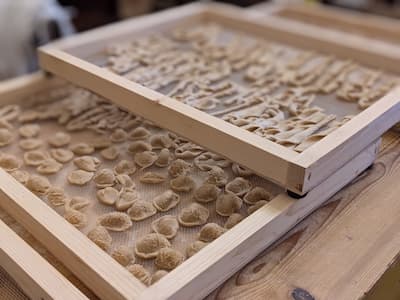 Making pasta class Puglia cooking vacations with Authentic Food Quest
