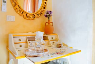 Dresser at Masseria for the cooking vacations in Puglia with Authentic Food Quest