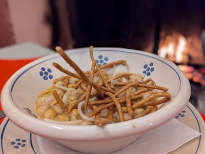 Cecci e Tria dish Pugliese  food by Authentic Food Quest