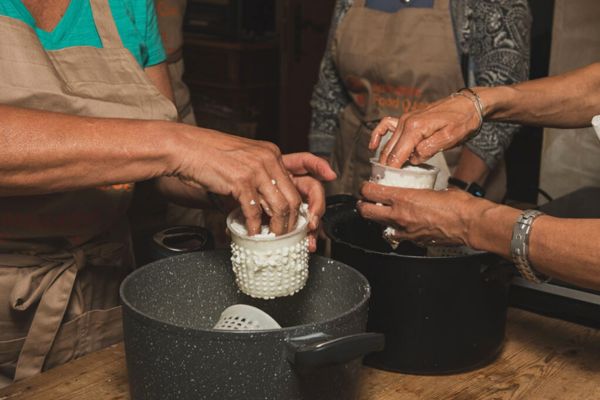 Cheese Making Process with our small groups your reason why choose Authentic Food Quest